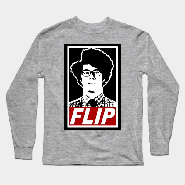 Morris Moss - "Flip" Long Sleeve T-Shirt by blinky2lame